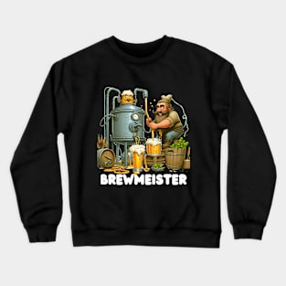 Crafting Man:  Craft beer Brewmeister Giant Crewneck Sweatshirt